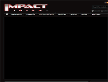 Tablet Screenshot of impactibiza.com